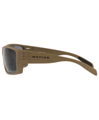 Native Men's Polarized Sunglasses, XD9014 66