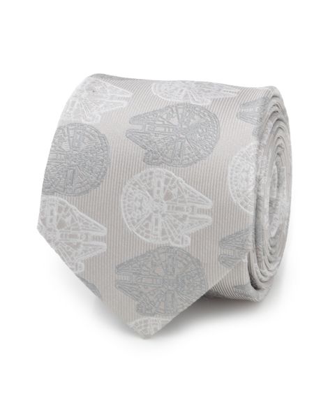 Мужские галстуки Star Wars Falcon Tie, цвет: Серый