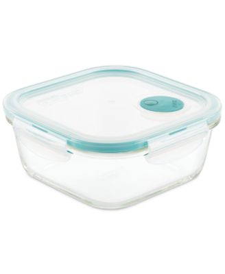 Lock n Lock Purely Better Vented Glass Food Storage Container - Macy's