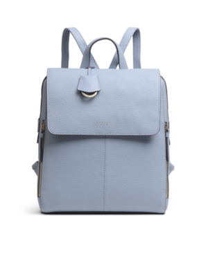 Radley London Lorne Close Large Flapover Backpack In Bright Blue