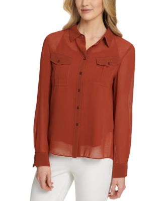 DKNY - Button Down Blouse