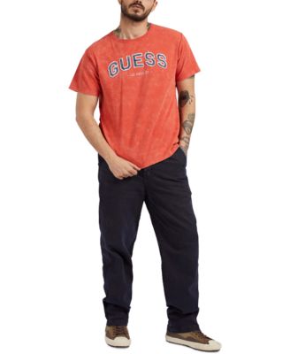 GUESS - Men's Eco College Logo Graphic T-Shirt