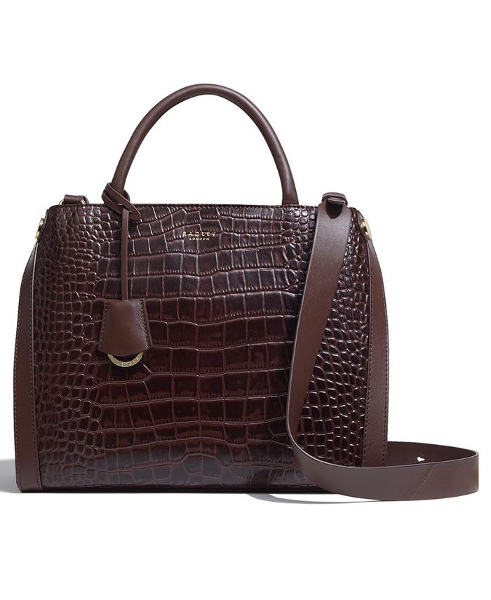 Radley London Lansdowne Road Faux Croc Large Leather Tote Macy's