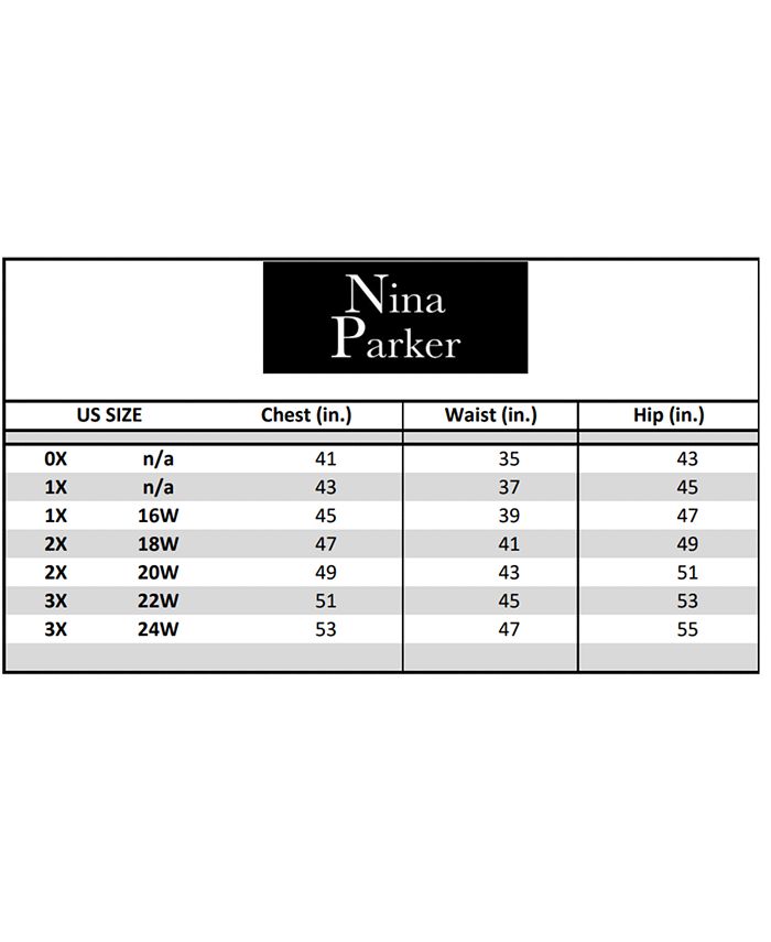 Nina Parker Trendy Plus Size Sleeveless Knit Jumpsuit, Created for Macy