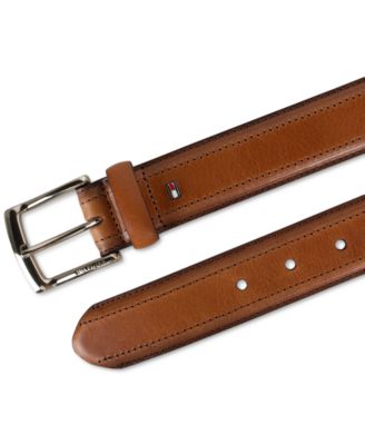 Men’s Stitched Classic Dress Leather Belt
