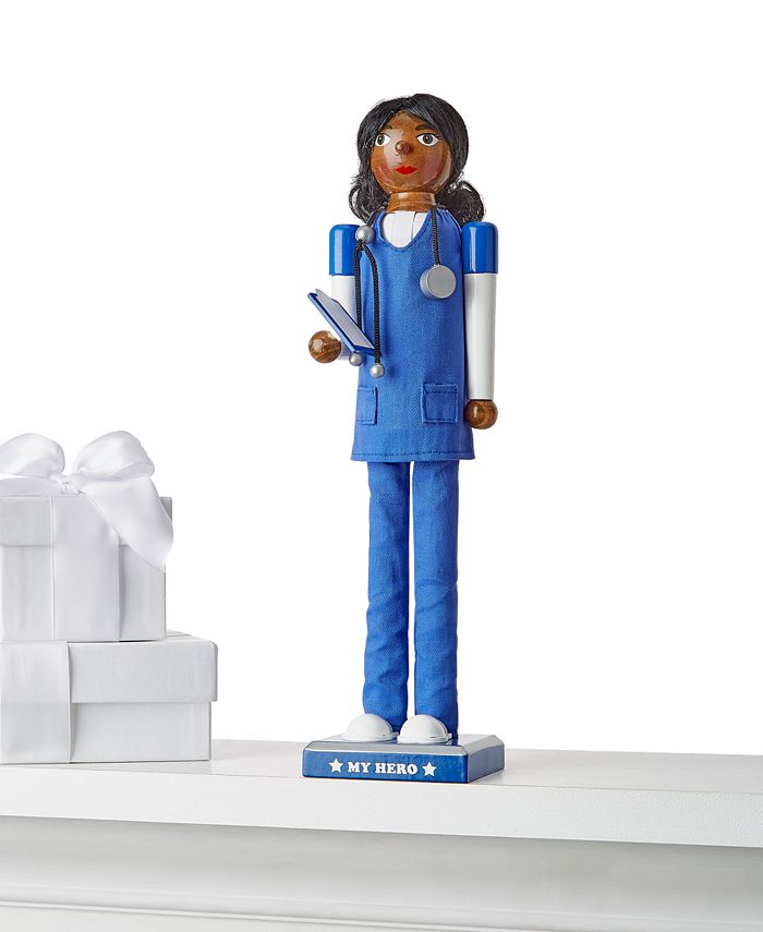 Nurse nutcracker figurine store
