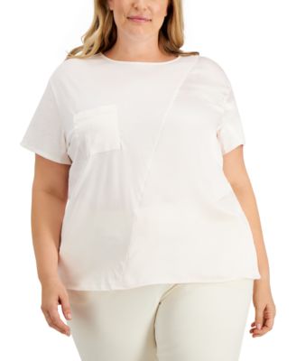 macys plus size tops clearance