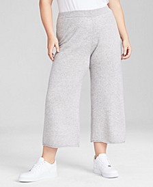 Plus Size Cashmere Pull-On Culottes, Created for Macy's