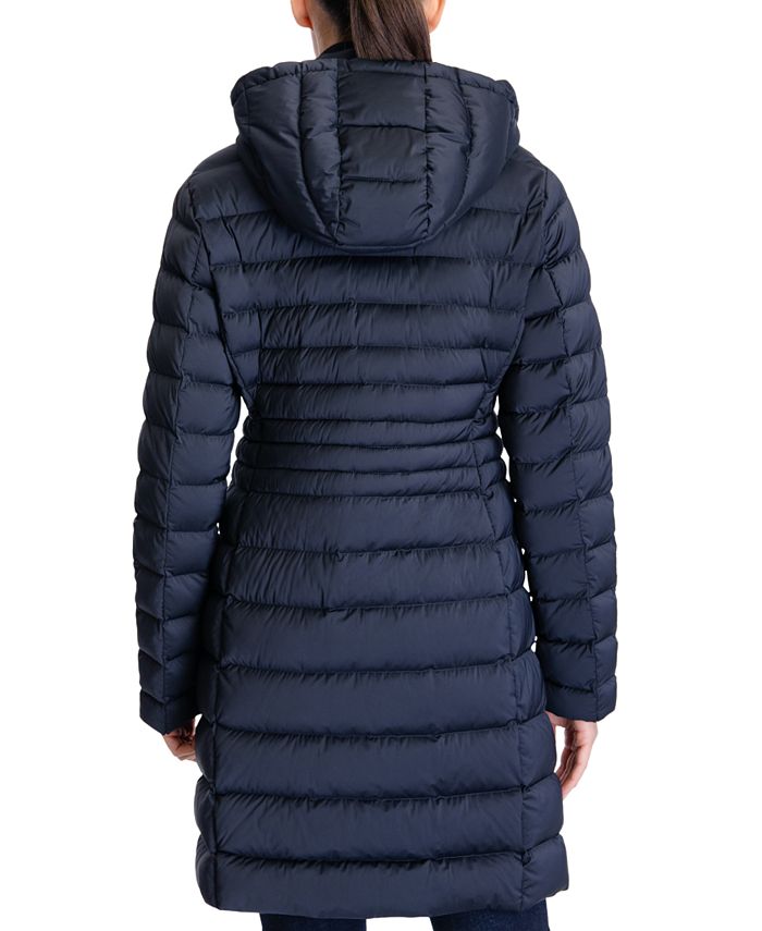 Michael Kors Women's Hooded Stretch Packable Down Puffer Coat, Created