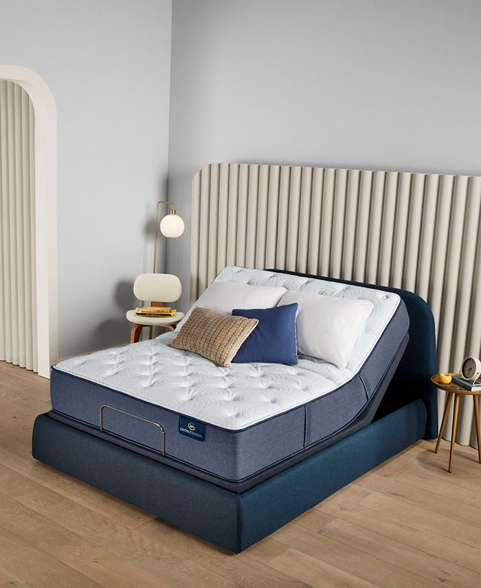 Serta - Perfect Sleeper Cozy Escape 13" Plush Mattress Set- Twin XL