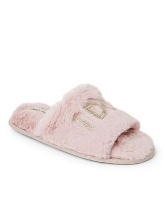 Women's Lane Bridal I Do Fuzzy Slide Slipper