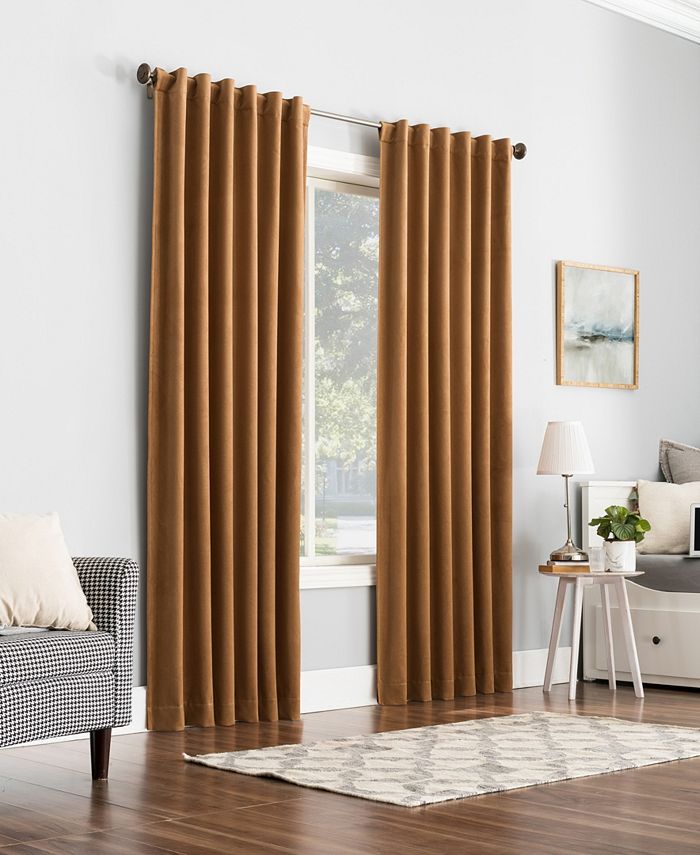 Sun Zero Amherst Velvet Noise Reducing Thermal Extreme Blackout Back