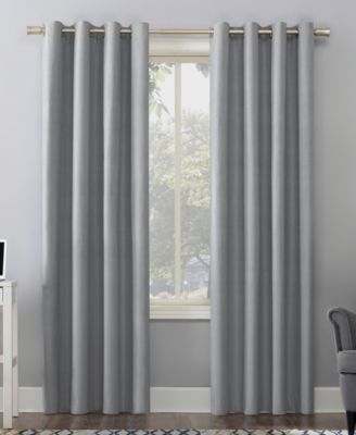 Duran Thermal Insulated 100% Blackout Grommet Curtain Panel