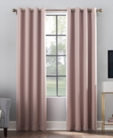 Sun Zero Oslo Grommet Theater Grade Extreme Blackout Grommet Curtain Panel, 108