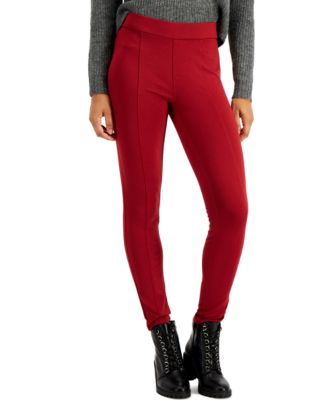 Ponte pants with front seam best sale