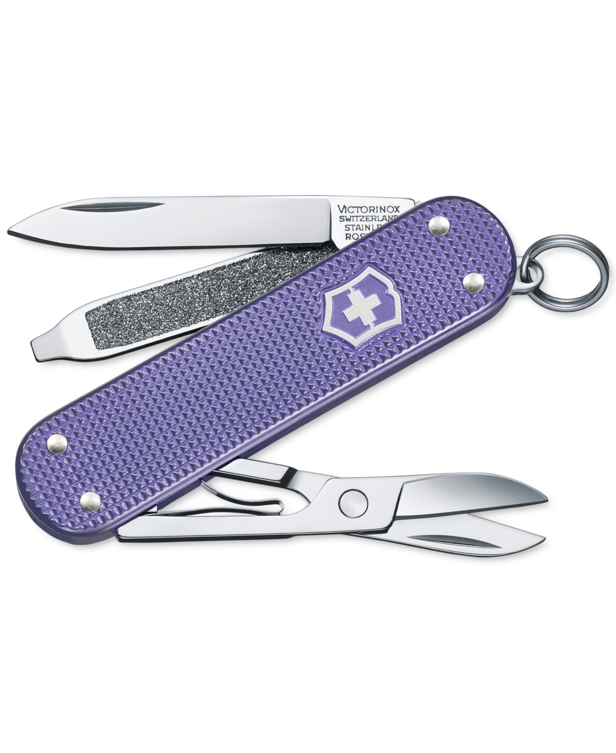 Victorinox Swiss Army Classic Sd Alox Pocketknife, Electric Lavender