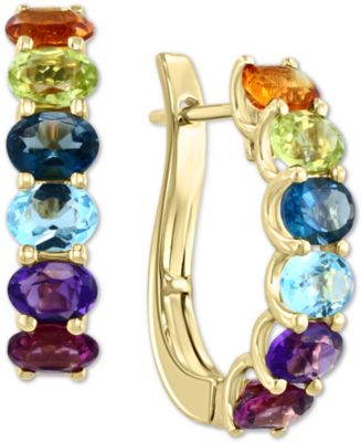 Effy multi store gemstone earrings