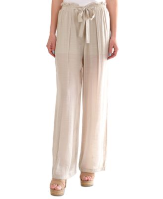 BCX - Juniors' Wide-Leg Pull-On Pants