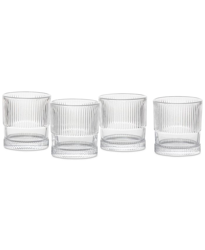 Fortessa NoHo Double OldFashioned 9.85oz. Glasses, Set of 4 Macy's