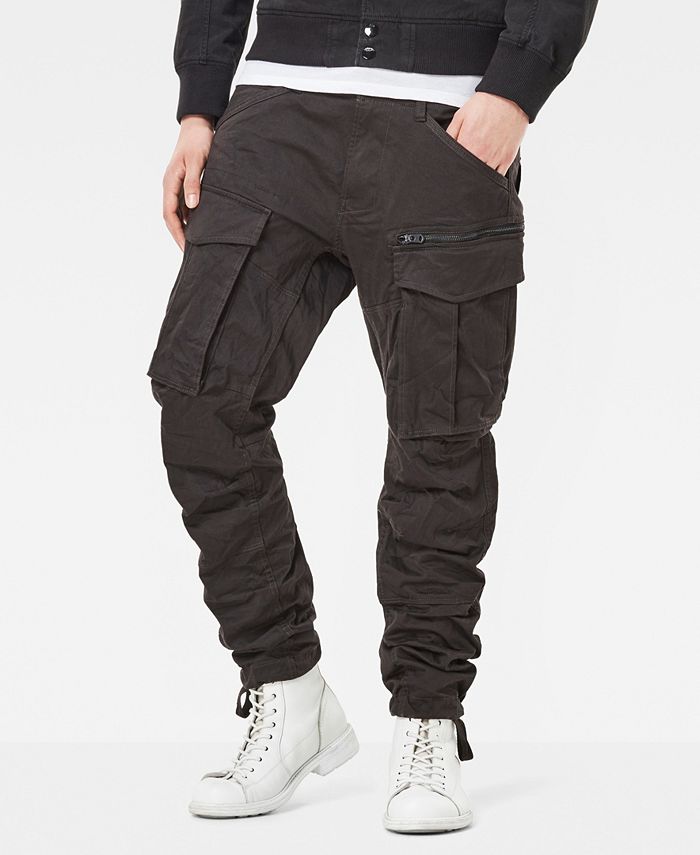 G-Star Raw Men's Rovic Zip 3D Straight Tapered Cargo Pant - Macy's