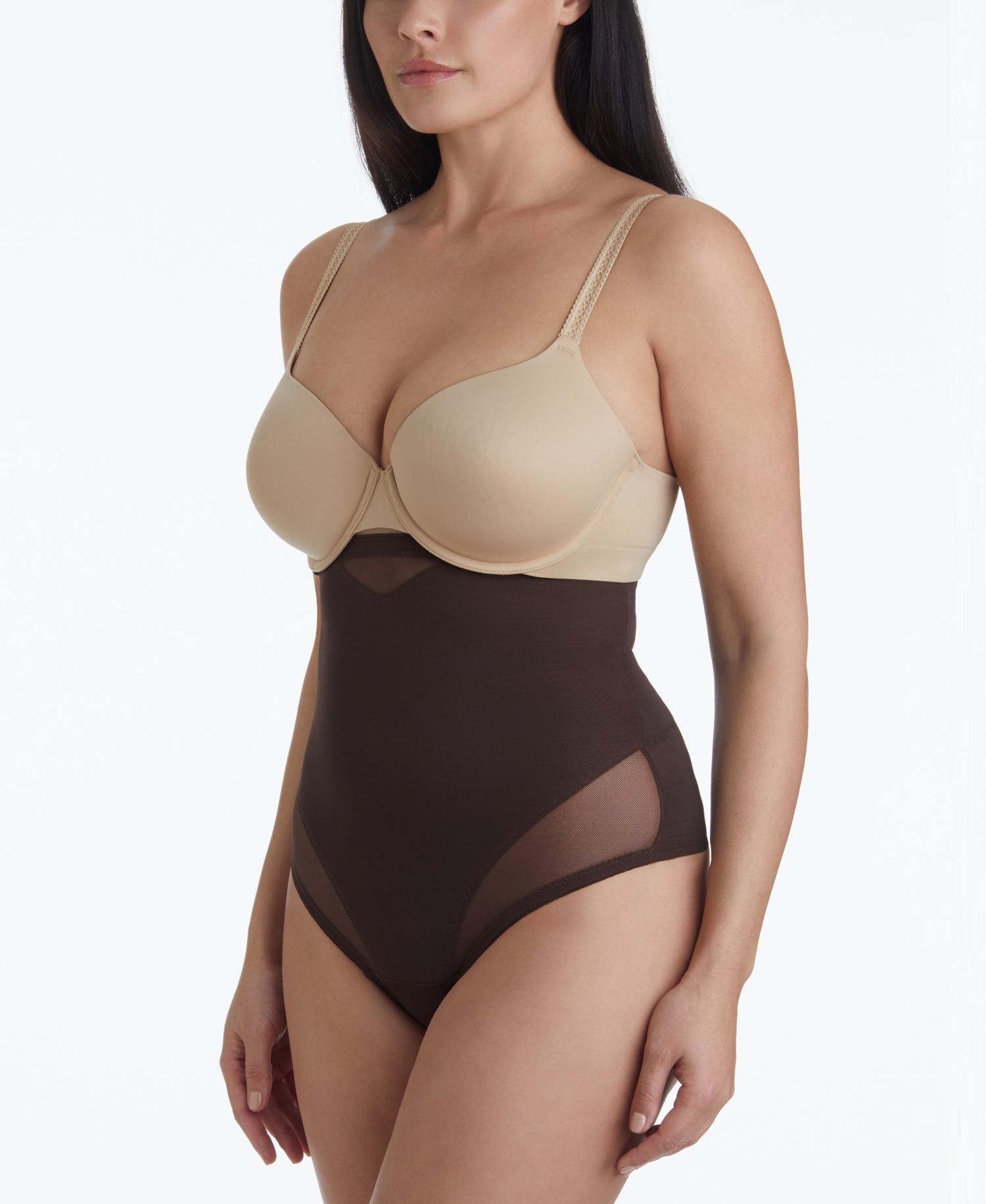 Women's Sexy Sheer Extra Firm High-Waist Thong 2778