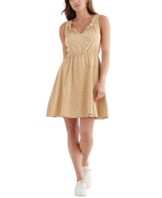 lucky brand sleeveless babydoll dress