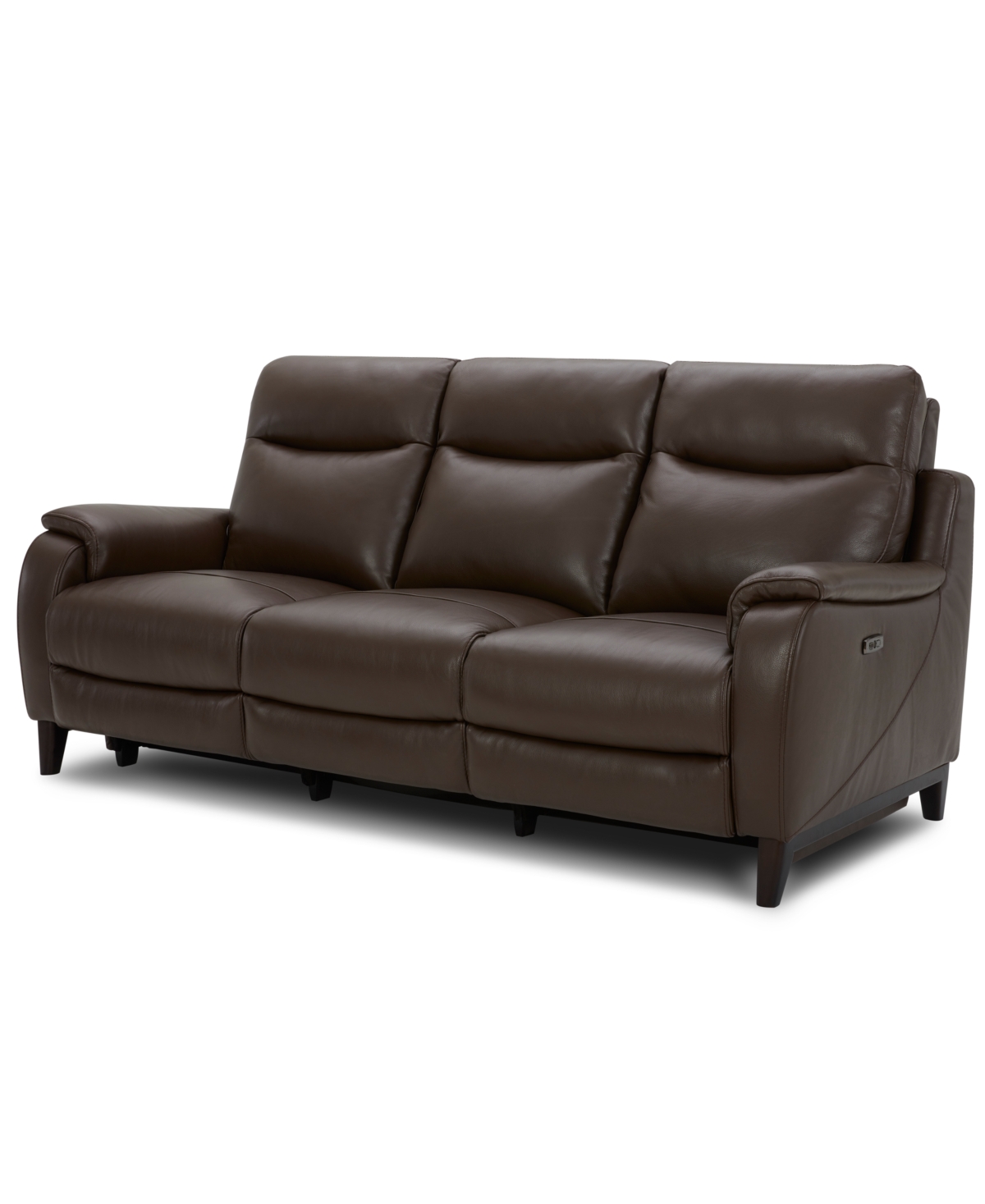 Kolson 83 Leather Power Recliner Sofa, Created for Macys