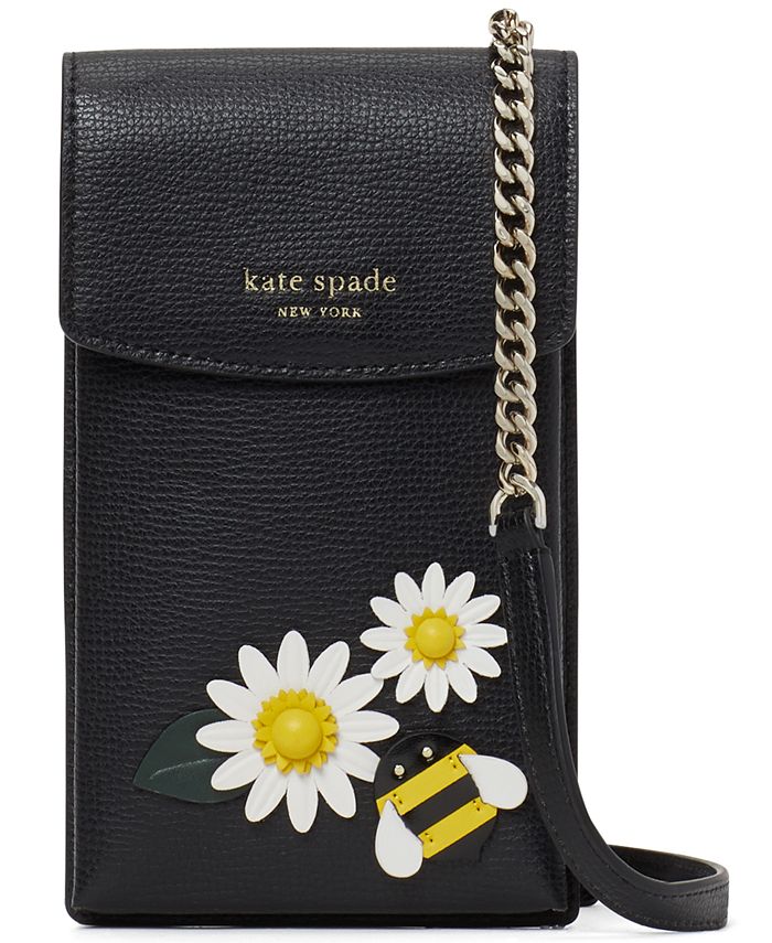 kate spade new york Bee Leather Phone Crossbody & Reviews - Handbags &  Accessories - Macy's
