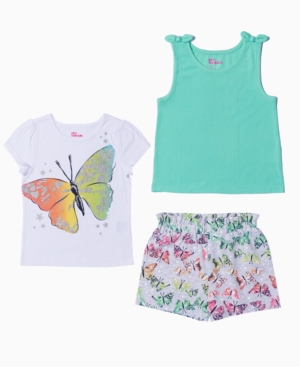 Epic Threads Toddler Girls T-shirt Tank and Short Set