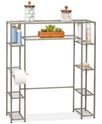 Honey Can Do - 5-Tier Steel Over-the-Toilet Storage Shelf