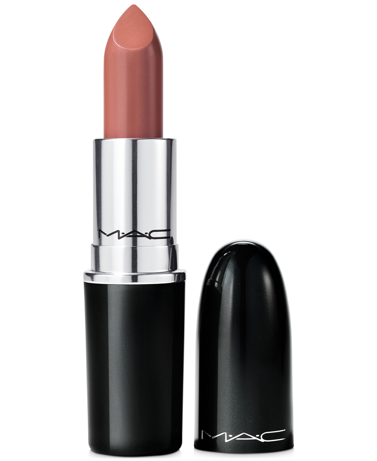 Mac Lustreglass Sheer-shine Lipstick In Hug Me (fleshy Nude)