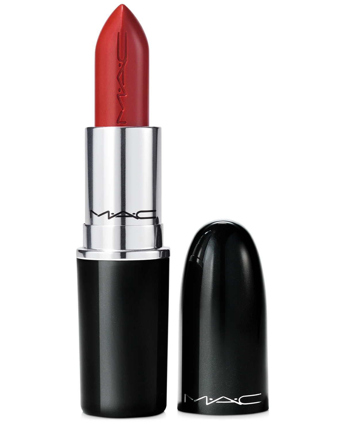 Mac Lustreglass Sheer-shine Lipstick In Lady Bug (tomato Red)