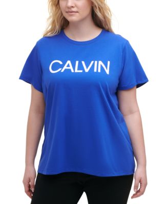 macy's calvin klein plus size tops