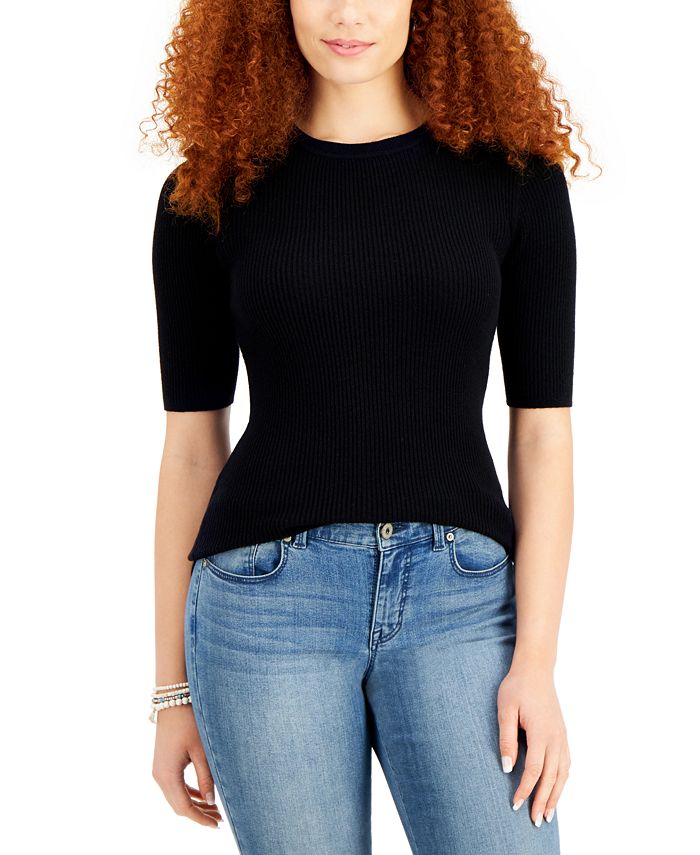 Style & Co ElbowSleeve Sweater, Created for Macy's Macy's
