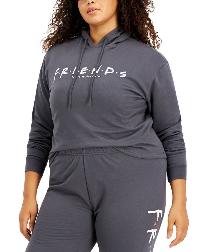 Plus size friends hoodie sale