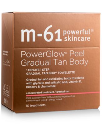 PowerGlow Peel Gradual Tan Body, 10 treatments