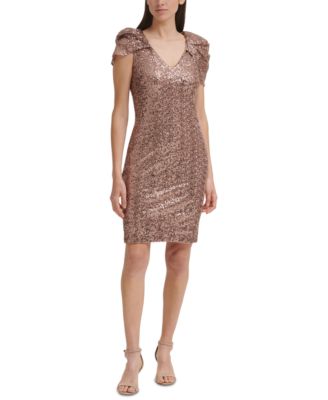 eliza j sequin sheath dress