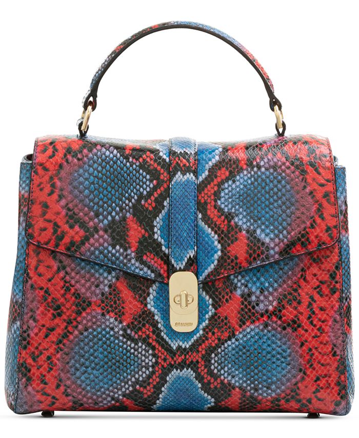 Brahmin top snake purse