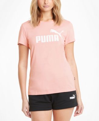 Puma Women\'s Essentials Graphic Short Macy\'s - T-Shirt Sleeve