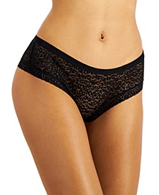 Women's Leopard Lace Hipster Underwear, Created for Macy's