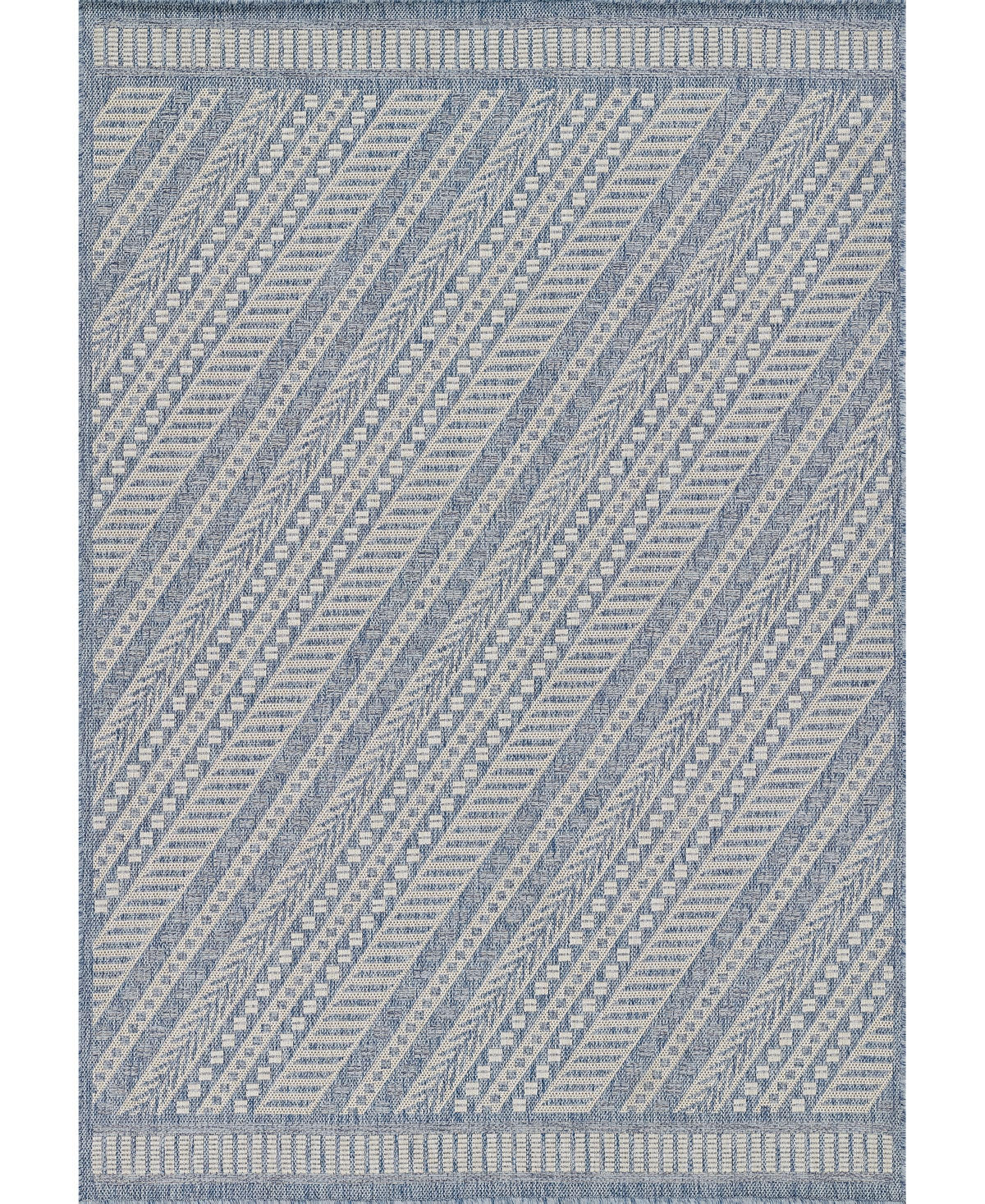 Momeni Hampton Hampoham-3 8' x 10' Area Rug - Blue