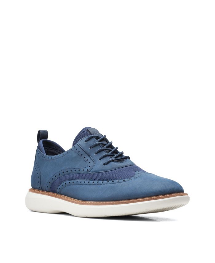 Clarks Men's Brantin Wing Lace-Up Shoes - Macy's