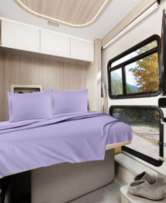 Premier 1800 Series Deep Pocket Bed 4 Piece Sheet Set, RV Queen