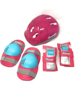 Chicago Girls Adjustable Quad Roller Skate 7pc Set - Size M (1-4)