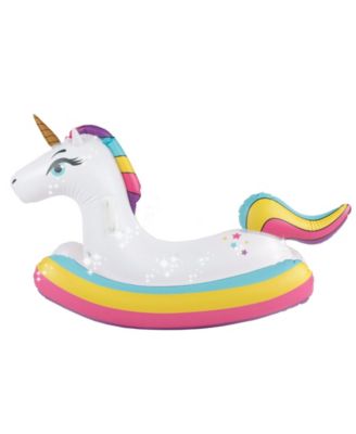 Splash Buddies inflatable Rocking Unicorn Pool Float Ride