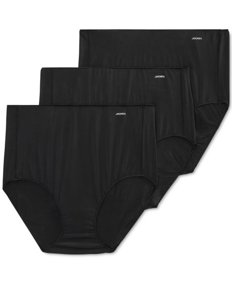 Трусы-брифы Line Promise® Tactel®, 3 шт. — Jockey, цвет: Чёрный