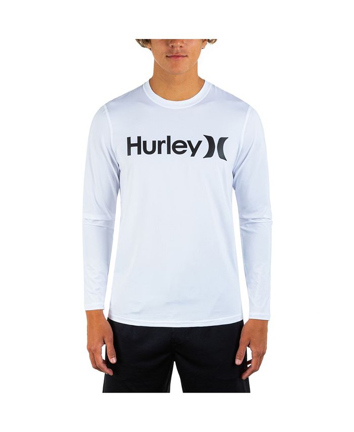 Hurley M OAO Hybrid SS Tee Rash Guard Shirt Uomo 