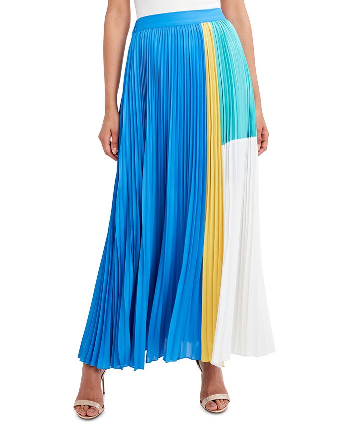 Pleated maxi skirt macy's clearance