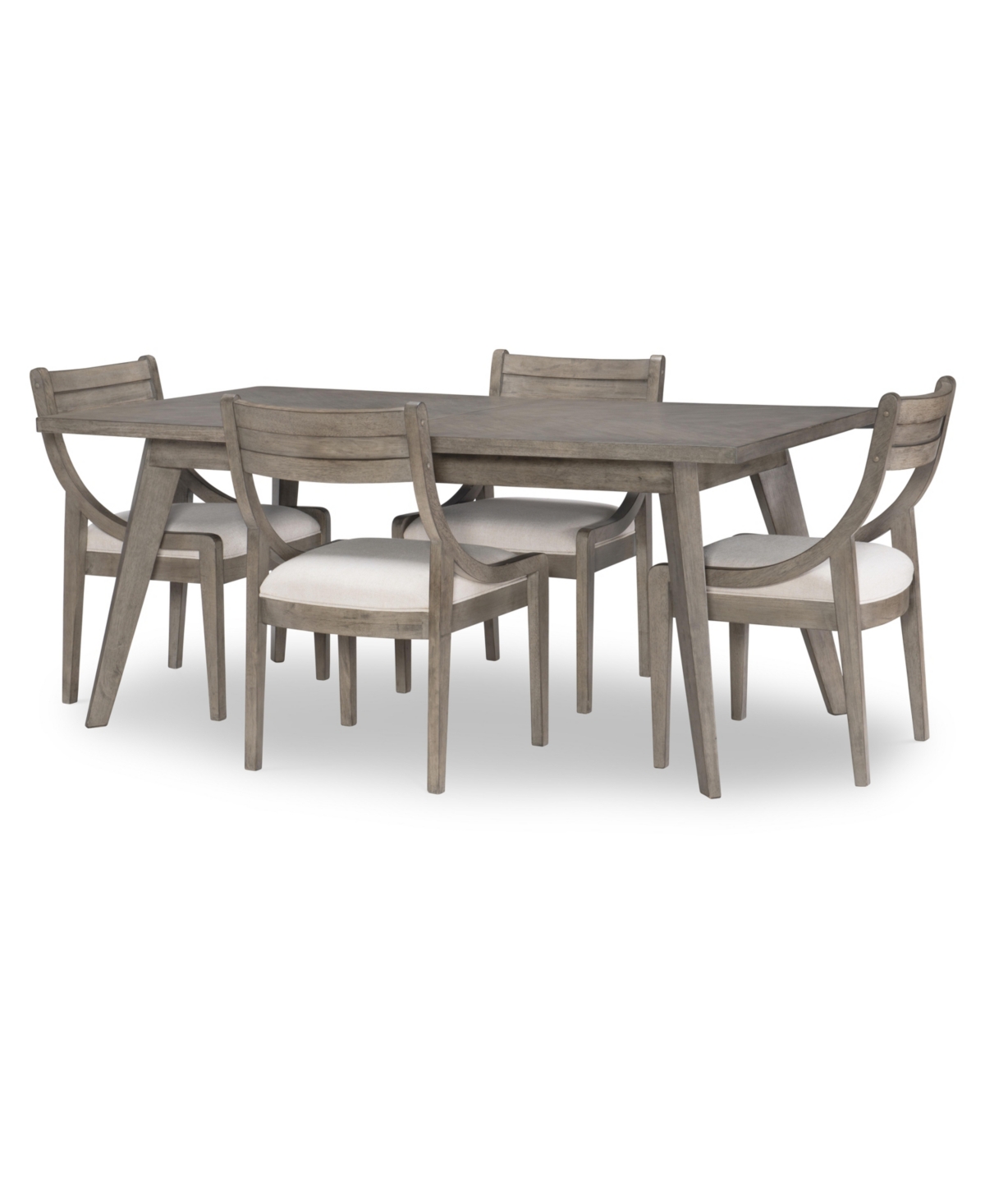Macy's Greystone Ii 5-pc. Dining Set (rectangular Table & 4 Chairs)