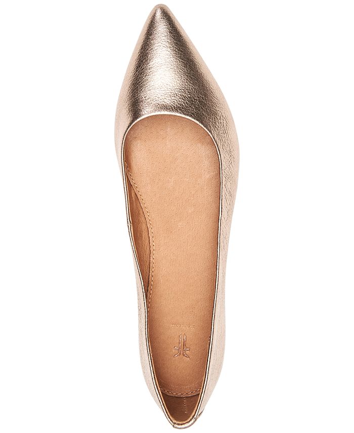 sienna pointy toe ballet flat